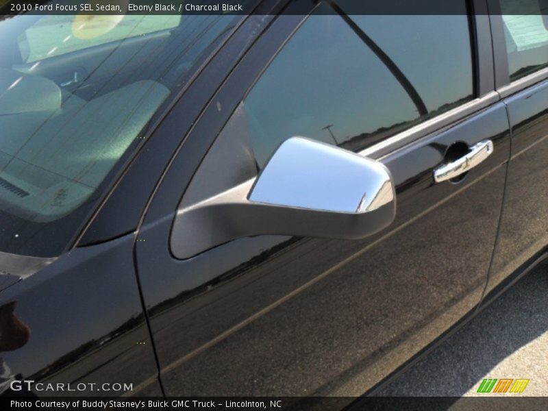 Ebony Black / Charcoal Black 2010 Ford Focus SEL Sedan