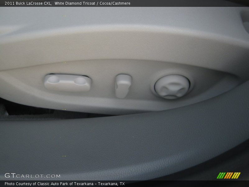 White Diamond Tricoat / Cocoa/Cashmere 2011 Buick LaCrosse CXL