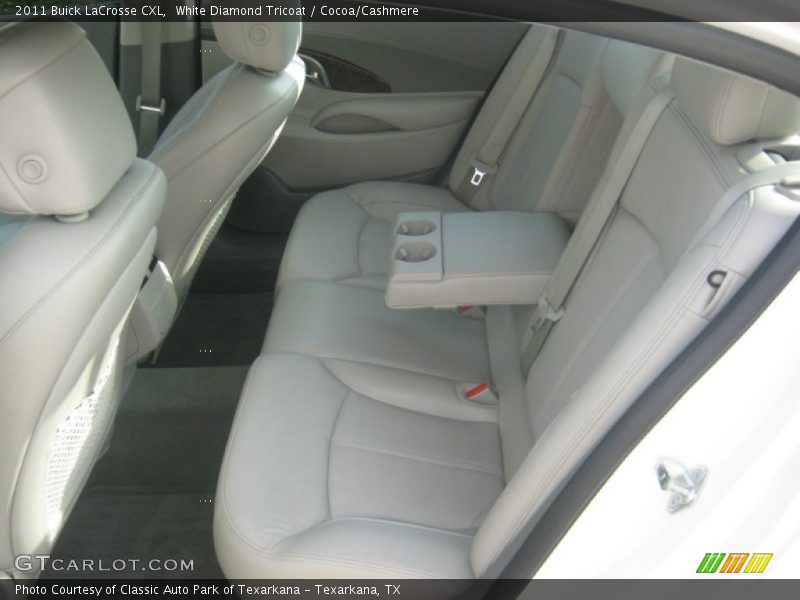 White Diamond Tricoat / Cocoa/Cashmere 2011 Buick LaCrosse CXL