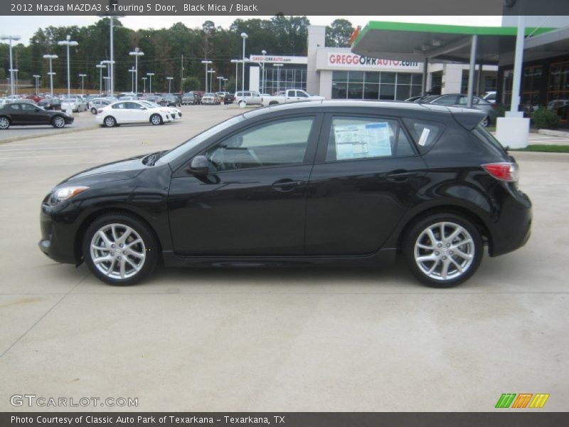 Black Mica / Black 2012 Mazda MAZDA3 s Touring 5 Door