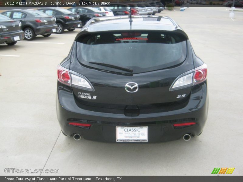 Black Mica / Black 2012 Mazda MAZDA3 s Touring 5 Door