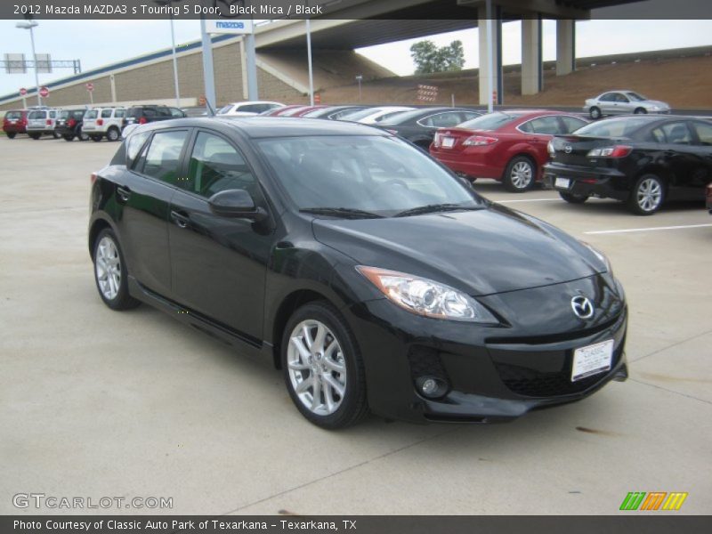 Black Mica / Black 2012 Mazda MAZDA3 s Touring 5 Door