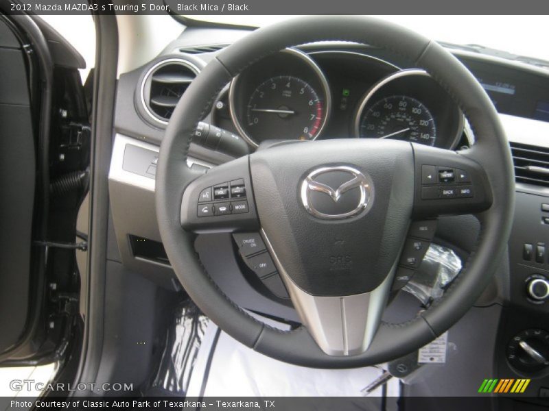 Black Mica / Black 2012 Mazda MAZDA3 s Touring 5 Door