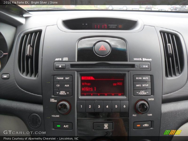 Bright Silver / Stone 2010 Kia Forte EX