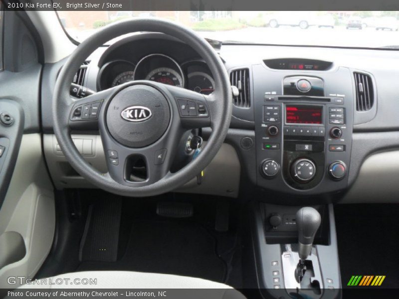 Bright Silver / Stone 2010 Kia Forte EX