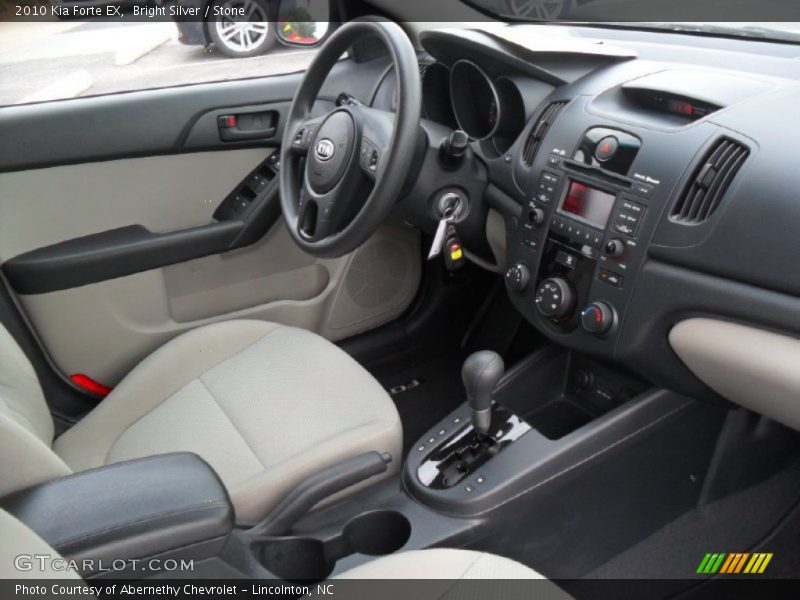 Bright Silver / Stone 2010 Kia Forte EX