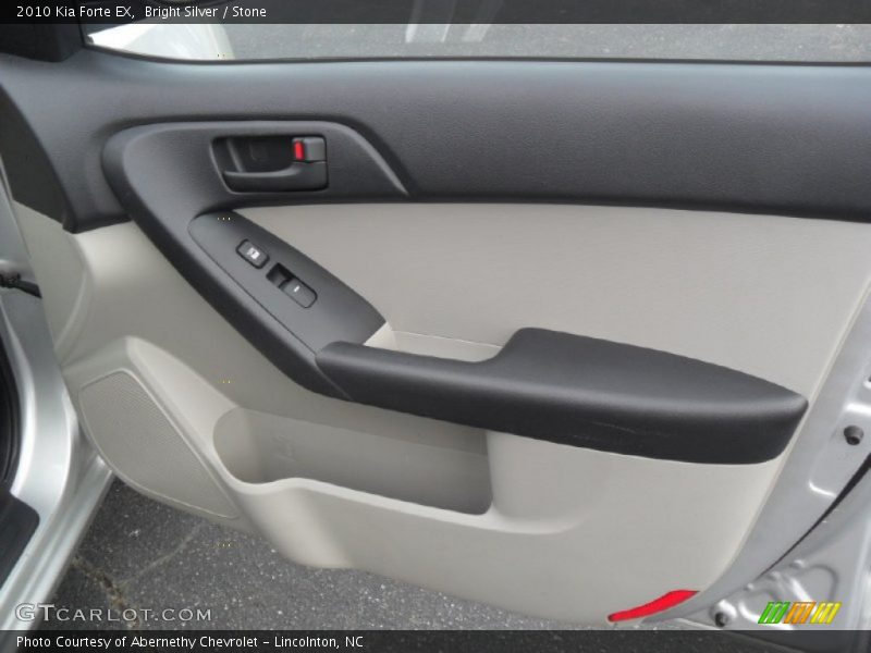 Bright Silver / Stone 2010 Kia Forte EX