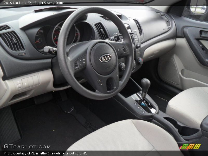 Bright Silver / Stone 2010 Kia Forte EX