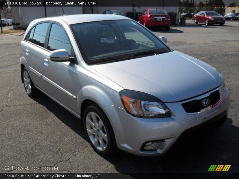 Clear Silver / Gray 2010 Kia Rio Rio5 SX Hatchback