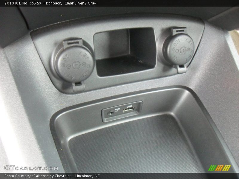 Clear Silver / Gray 2010 Kia Rio Rio5 SX Hatchback