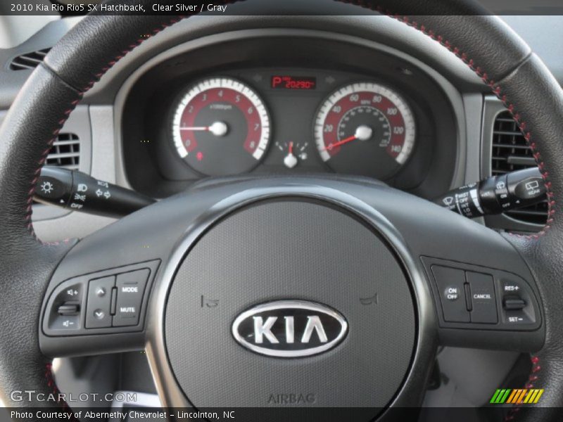 Controls of 2010 Rio Rio5 SX Hatchback