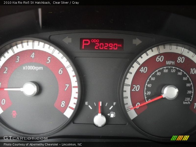  2010 Rio Rio5 SX Hatchback Rio5 SX Hatchback Gauges