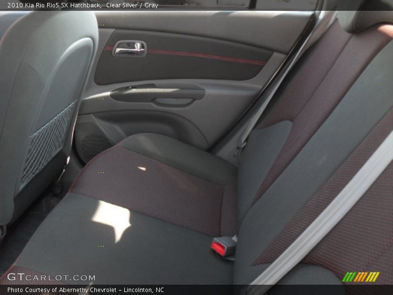  2010 Rio Rio5 SX Hatchback Gray Interior