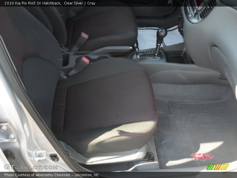 Clear Silver / Gray 2010 Kia Rio Rio5 SX Hatchback