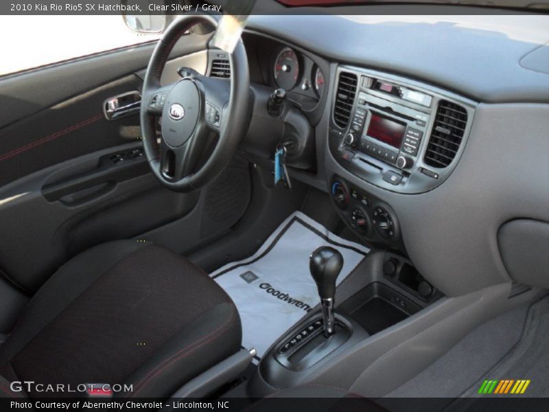 Clear Silver / Gray 2010 Kia Rio Rio5 SX Hatchback