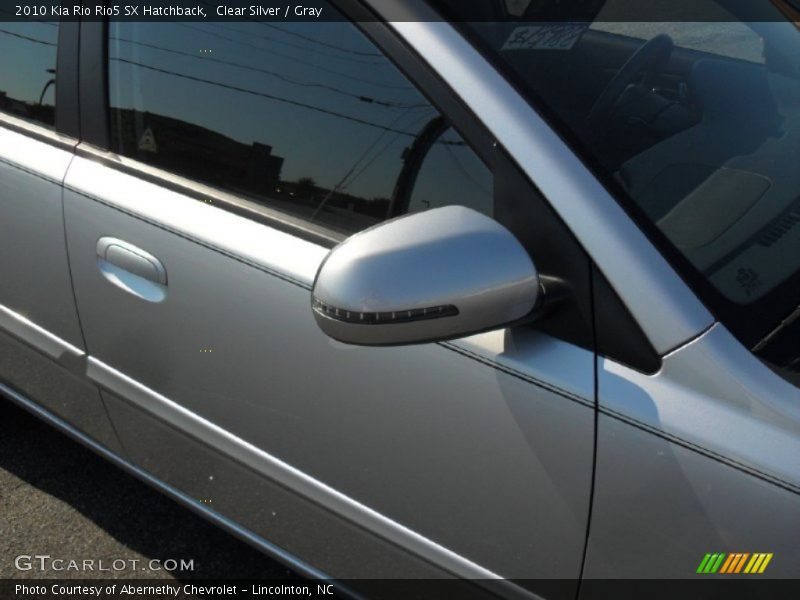 Clear Silver / Gray 2010 Kia Rio Rio5 SX Hatchback