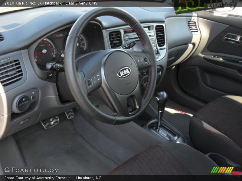  2010 Rio Rio5 SX Hatchback Gray Interior