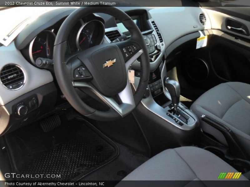 Medium Titanium Interior - 2012 Cruze Eco 