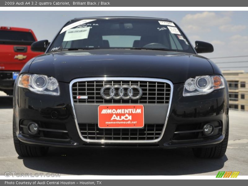 Brilliant Black / Black 2009 Audi A4 3.2 quattro Cabriolet