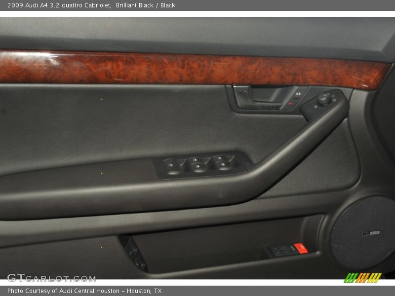 Brilliant Black / Black 2009 Audi A4 3.2 quattro Cabriolet