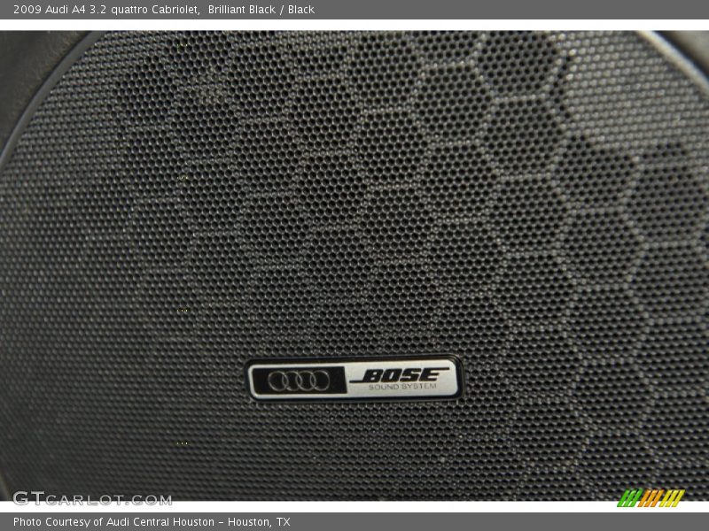 Brilliant Black / Black 2009 Audi A4 3.2 quattro Cabriolet