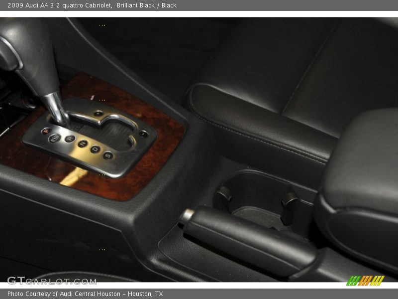 Brilliant Black / Black 2009 Audi A4 3.2 quattro Cabriolet