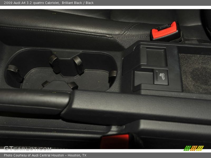 Brilliant Black / Black 2009 Audi A4 3.2 quattro Cabriolet