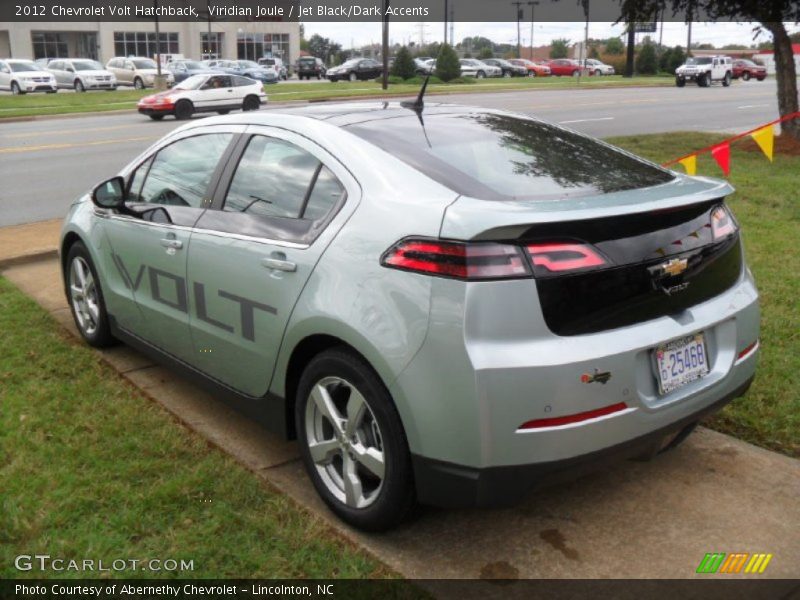 Viridian Joule / Jet Black/Dark Accents 2012 Chevrolet Volt Hatchback