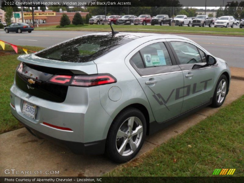 Viridian Joule / Jet Black/Dark Accents 2012 Chevrolet Volt Hatchback