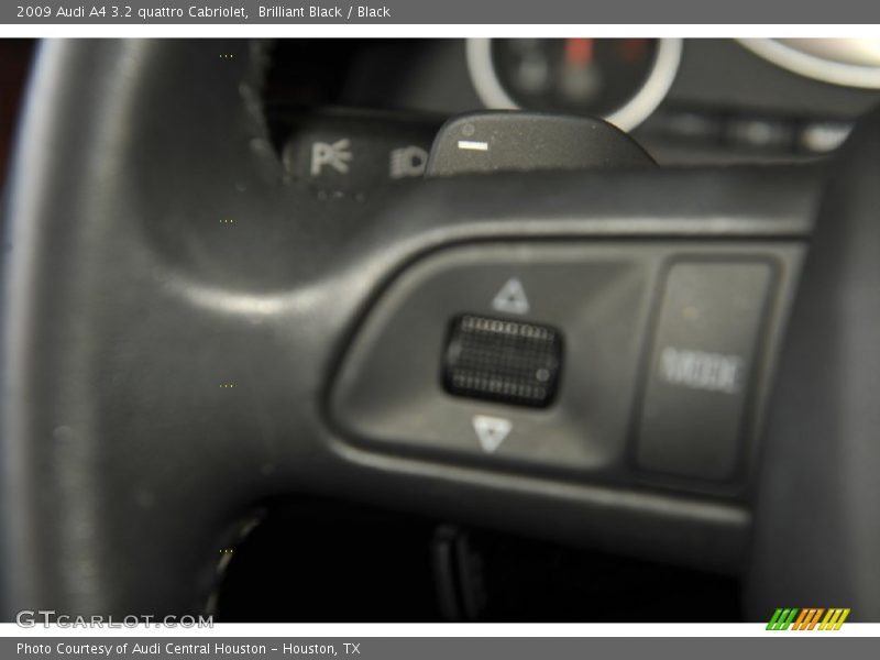 Brilliant Black / Black 2009 Audi A4 3.2 quattro Cabriolet