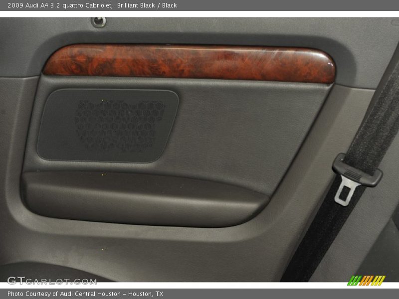 Brilliant Black / Black 2009 Audi A4 3.2 quattro Cabriolet