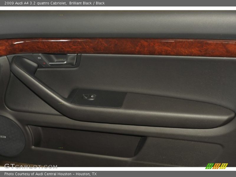 Brilliant Black / Black 2009 Audi A4 3.2 quattro Cabriolet