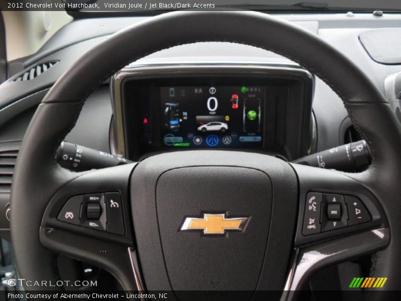 Controls of 2012 Volt Hatchback