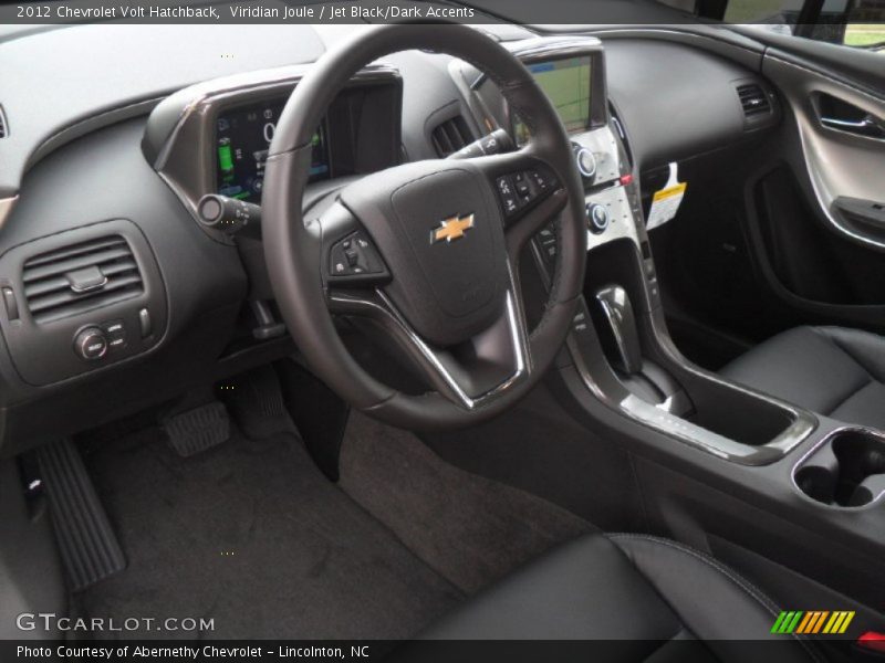 Jet Black/Dark Accents Interior - 2012 Volt Hatchback 