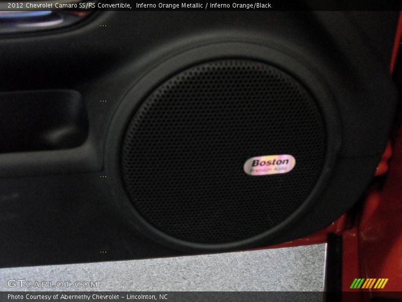 Audio System of 2012 Camaro SS/RS Convertible