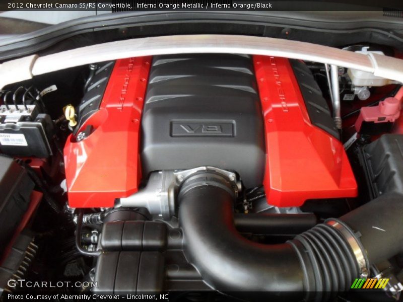  2012 Camaro SS/RS Convertible Engine - 6.2 Liter OHV 16-Valve V8