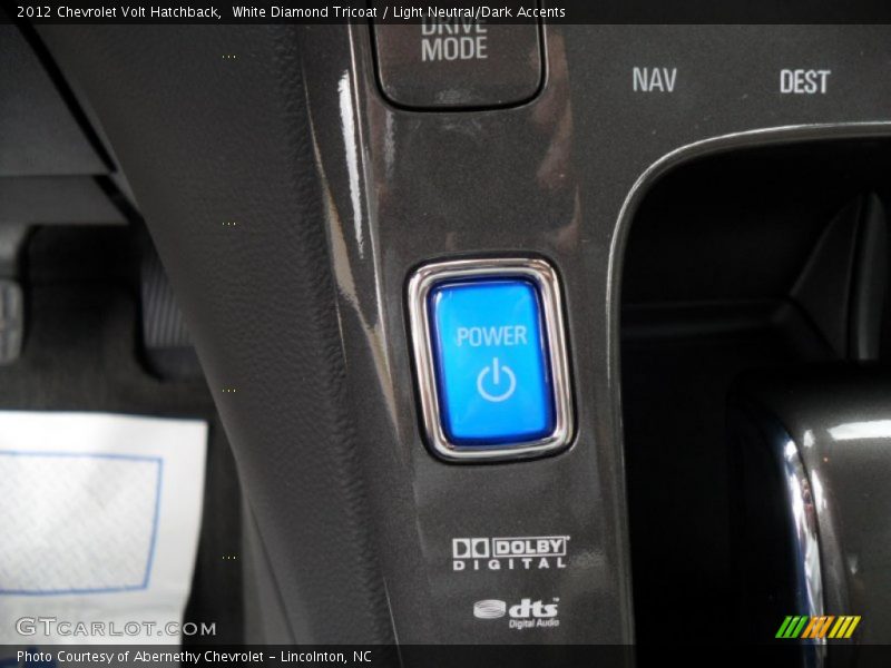 Controls of 2012 Volt Hatchback