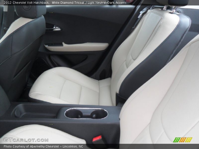  2012 Volt Hatchback Light Neutral/Dark Accents Interior