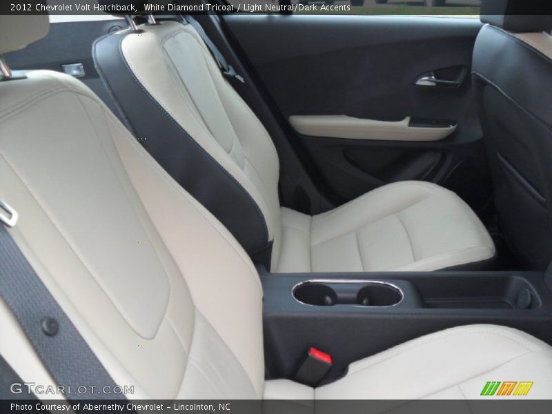  2012 Volt Hatchback Light Neutral/Dark Accents Interior