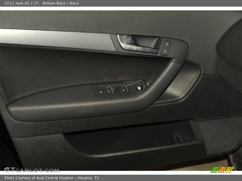 Brilliant Black / Black 2012 Audi A3 2.0T