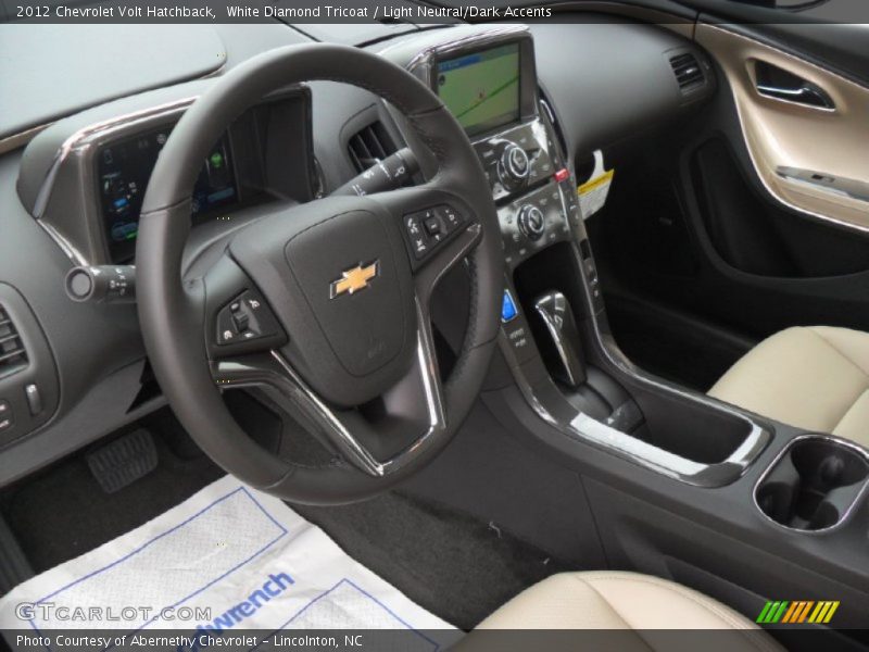 Light Neutral/Dark Accents Interior - 2012 Volt Hatchback 
