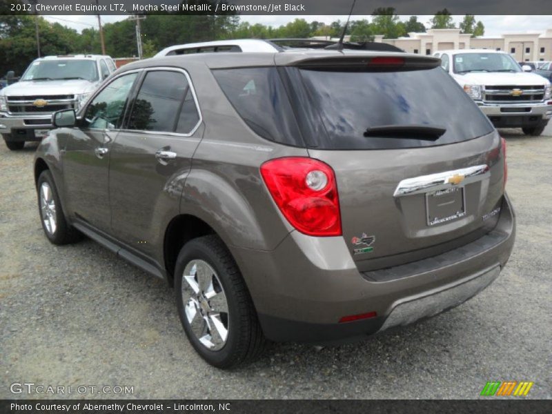 Mocha Steel Metallic / Brownstone/Jet Black 2012 Chevrolet Equinox LTZ
