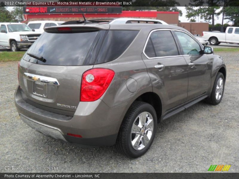 Mocha Steel Metallic / Brownstone/Jet Black 2012 Chevrolet Equinox LTZ
