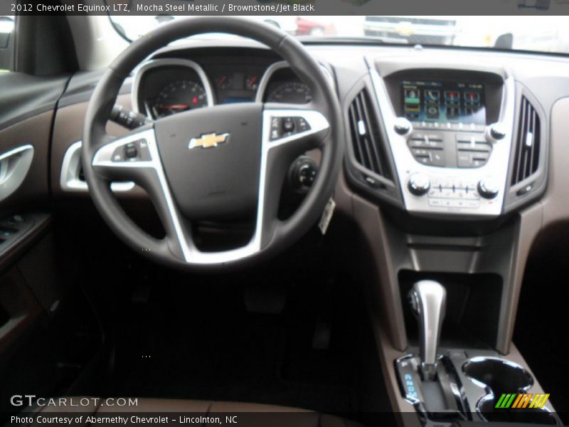 Mocha Steel Metallic / Brownstone/Jet Black 2012 Chevrolet Equinox LTZ