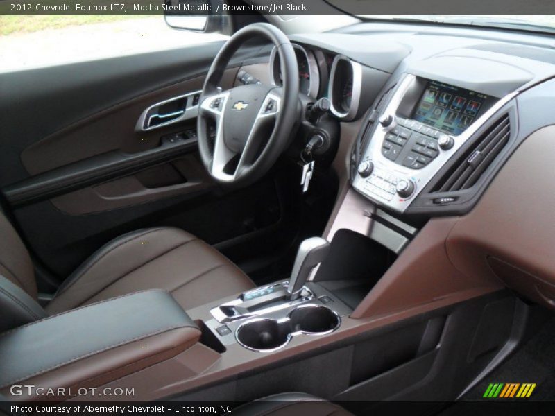 Mocha Steel Metallic / Brownstone/Jet Black 2012 Chevrolet Equinox LTZ