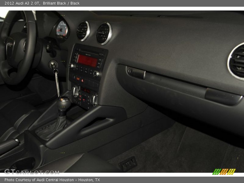 Brilliant Black / Black 2012 Audi A3 2.0T