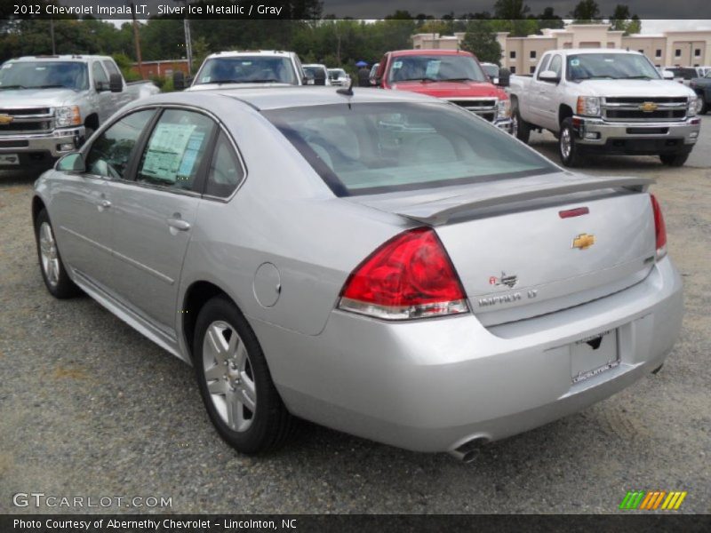 Silver Ice Metallic / Gray 2012 Chevrolet Impala LT