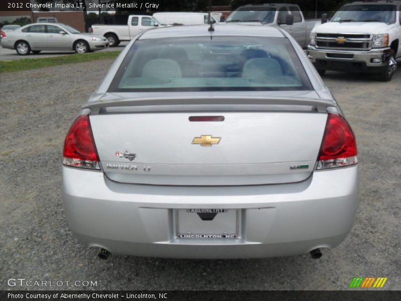 Silver Ice Metallic / Gray 2012 Chevrolet Impala LT