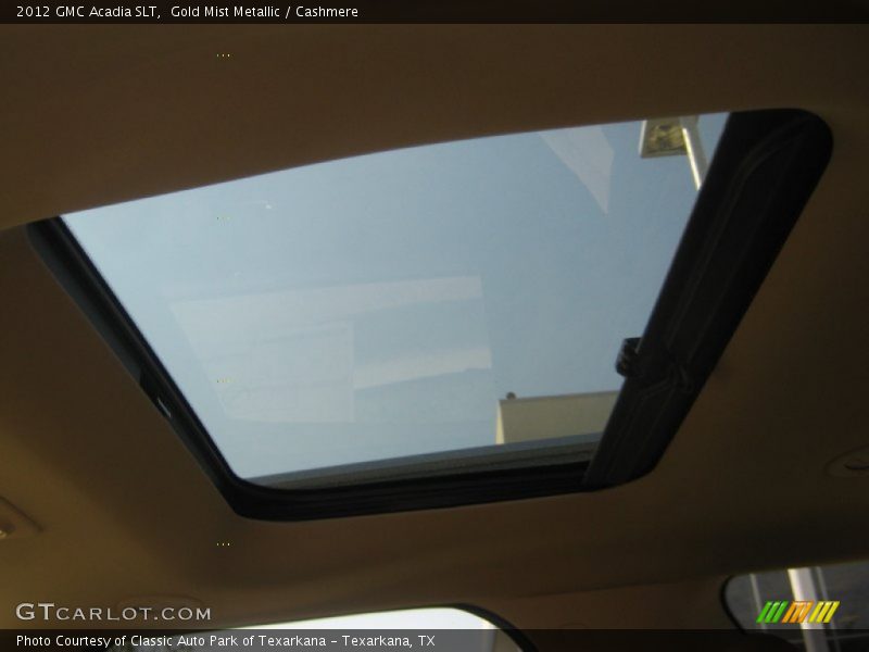 Gold Mist Metallic / Cashmere 2012 GMC Acadia SLT