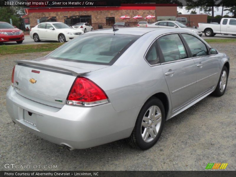 Silver Ice Metallic / Gray 2012 Chevrolet Impala LT